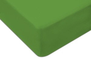 Prześcieradło Jersey 140x200 z gumką zielony