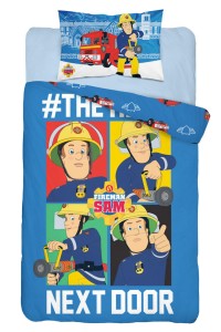 Pościel  do łóżeczka 100x135 Strażak Sam