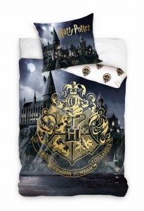 Pościel Harry Potter 140x200 licencyjna bawełniana