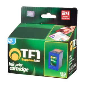Tusz TFO HP 22 XL (C9352AE, C9352CE, C9352A, C9352C) niebieski, czerwony, żółty