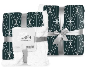 koc świąteczny 150x200 SHERPA 