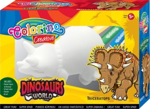Zestaw kreatywny do malowania Dinozaur Triceratops