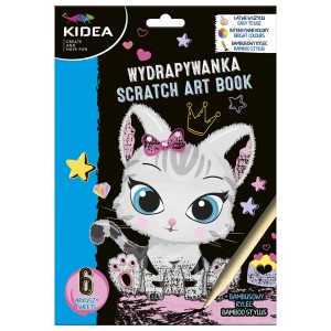 Wydrapywanka Zdrapywanka Kotki Koty 6arkuszy 