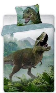 Pościel Młodzieżowa 140x200 Trex Dinozaur 