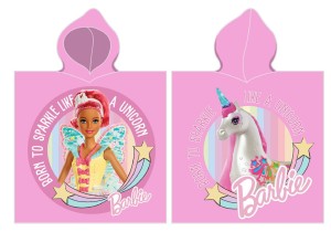  Ręcznik poncho 50x115 Barbie