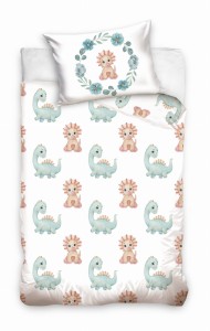 Pościel 100x135 do łóżeczka dinozaury