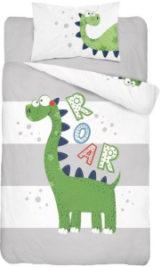 Pościel bambusowa 90x120 antyalergiczna Dino 