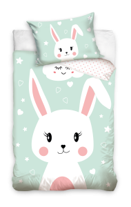Pościel 100x135 do łóżeczka  króliczek