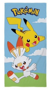 Ręcznik Kąpielowy 70x140 na basen Pokemon 