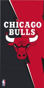  Ręcznik Kąpielowy 70x140 Klubowy NBA Chicago Bulls
