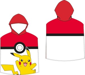  Ręcznik poncho 50x115 Poncho Pokemon Pikachu 