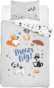 Pościel 100x135 do łóżeczka zwierzęta pieski psy