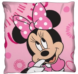 Poduszka ozdobna 40x40 velvet Myszka Minnie