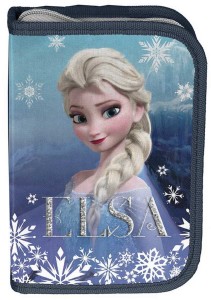 Piórnik z wyposażeniem Frozen Kraina Lodu  