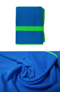 RĘCZNIK FITNESS 80X130 MICROFIBRA GRANAT GUMKA/OBSZYCIE