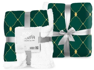 koc świąteczny 150x200 SHERPA