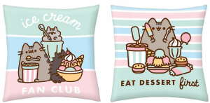 Poduszka ozdobna 40x40 Pusheen do przedszkola