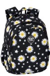 Plecak  wczesnoszkolny Coolpack Jerry Daisy Black Stokrotki 