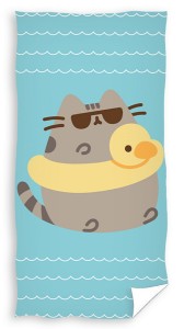  Ręcznik Kąpielowy 70x140 Pusheen Kot Lazy 