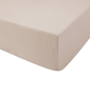 Prześcieradło Jersey 170/180 x200 z gumką beżowe