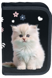 Piórnik z wyposażeniem Kot Wyprawka