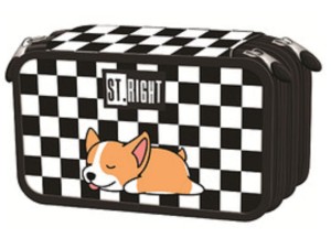 Piórnik z wyposażeniem St. Majewski potrójny z pełnym wyposażeniem CORGI