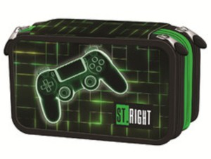 Piórnik z wyposażeniem St. Majewski potrójny z pełnym wyposażeniem Green Game