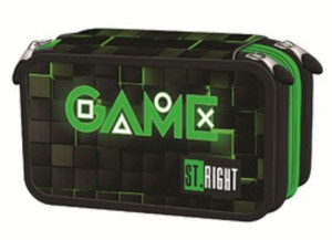 Piórnik z wyposażeniem St. Majewski potrójny z pełnym wyposażeniem Green Game 