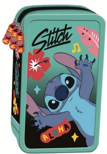 Piórnik z wyposażeniem St. Majewski potrójny z pełnym wyposażeniem Stitch 