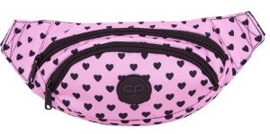 Saszetka nerka biodrówka torebka na pas Coolpack serduszka 