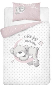 Pościel dziecięca bawełniana 100x135 z bajkowym wzorem wyprawka do przedszkola