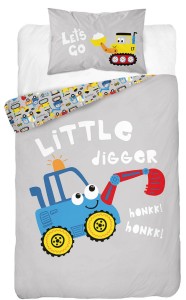 Pościel dziecięca bawełniana 100x135 z bajkowym wzorem wyprawka do żłobka