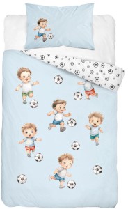 Pościel dziecięca bawełniana 100x135 wyprawka do żłobka piłka
