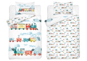 Pościel 100x135 do łóżeczka dziecięca bawełniana  wyprawka do żłobka