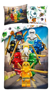 Pościel Lego Ninjago 160x200 dwustronna polski rozmiar
