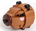 Klocki Snapets kapibara brązowa Kidea Kapibara