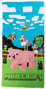  Ręcznik Kąpielowy 70x140 na basen Minecraft  Clipper 