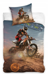 Pościel Młodzieżowa  160x200 motocross