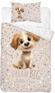 Pościel bawełniana 100x135 do łóżeczka z kotkami 