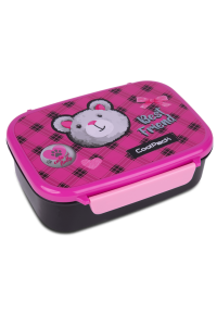 Śniadaniówka Lunchbox Coolpack pojemnik na kanapki daisy black stokrotki (1)