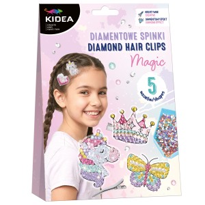 Diamentowe spinki do włosów magic Kidea 