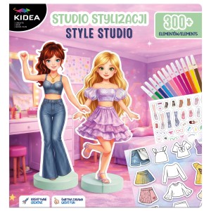  Studio stylizacji 300 elementów Kidea 